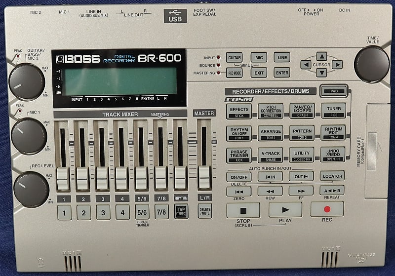 Boss BR-600 8-Track Digital Recorder Drum Machine w/ Original Box &  Accessories
