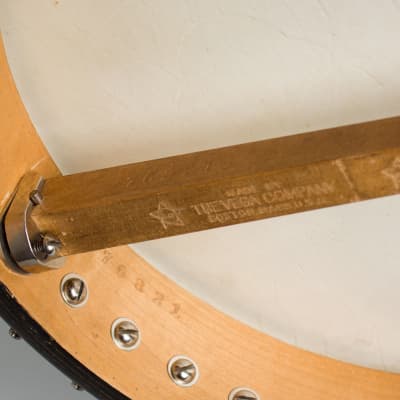 Vega  Little Wonder Guitar Banjo (1924), ser. #76821, black tolex hard shell case. image 12