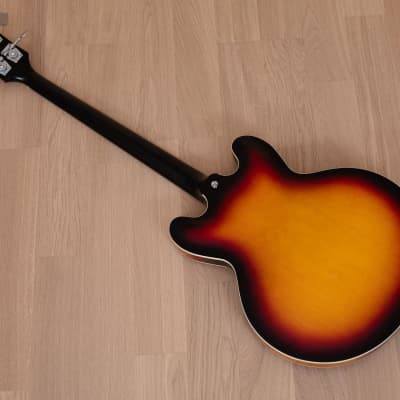 2000 Epiphone Rivoli II VC sunburst – Yeahman's Vintage