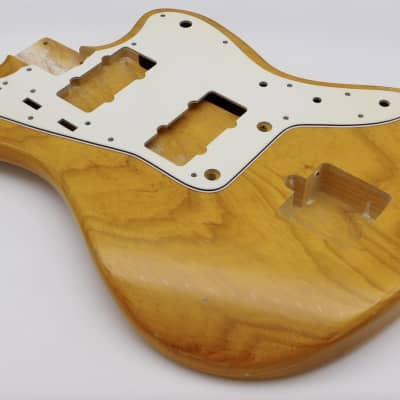 4lbs BloomDoom Nitro Lacquer Aged Relic Natural Jazz-Style Vintage Custom Guitar Body image 7