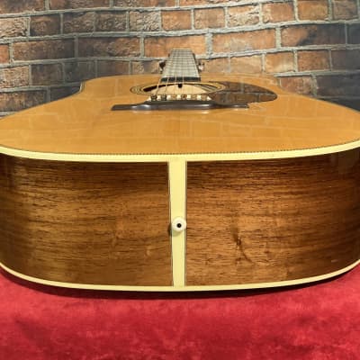 Randy Lucas Torch Brazilian Rosewood Dreadnought Acoustic Guitar image 12