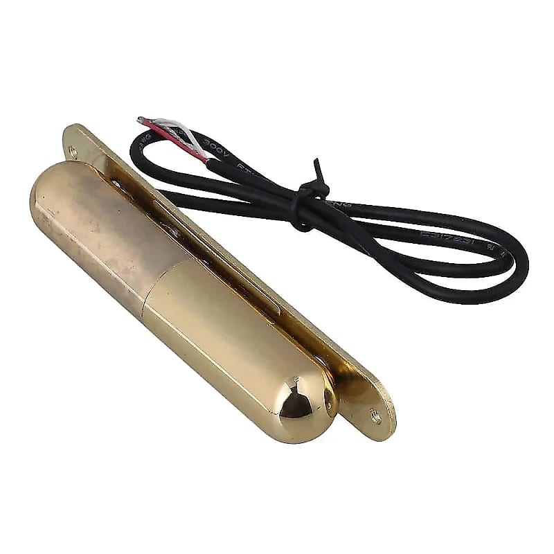 Gold Strat Stratocaster Style Guitar Lipstick Tube Single Reverb UK