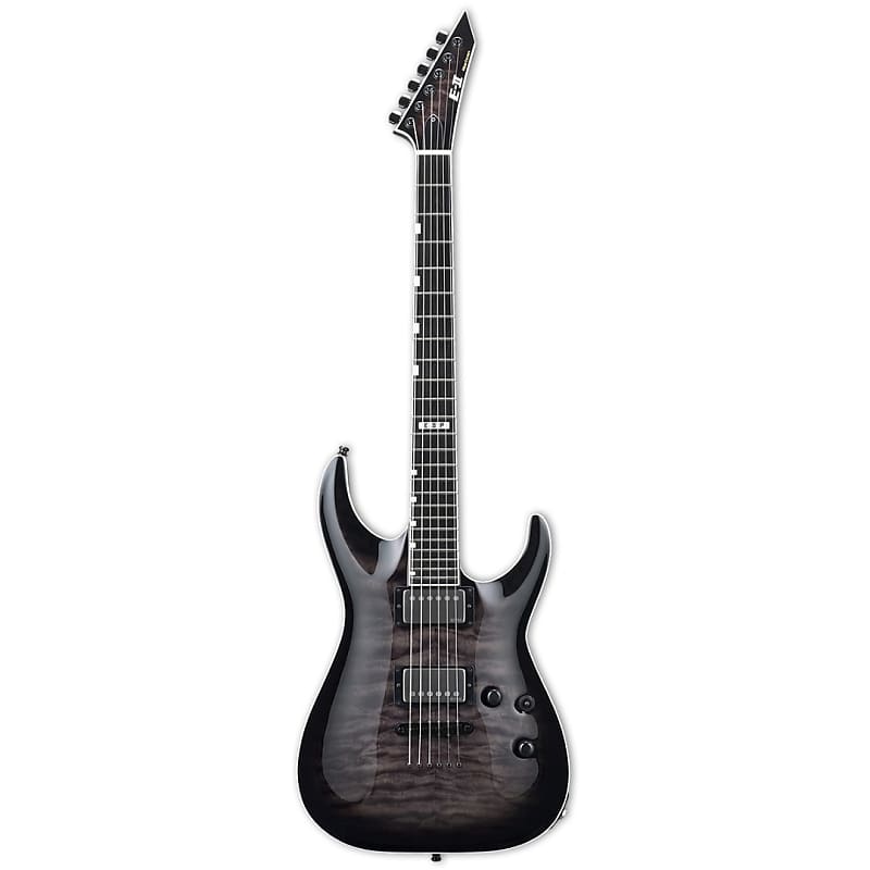 ESP E-II Horizon NT-II See Thru Black Sunburst Electric Guitar image 1