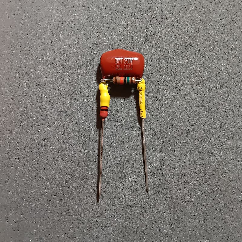 "Fender Style 3" Treble Bleed MPF Cornell Dubilier Capacitor, Reverb