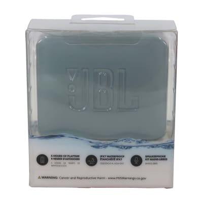 2x JBL Go 2 Wireless Waterproof Speaker Cyan image 4