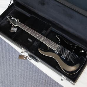 DEAN Custom 750X 7-STRING electric GUITAR new Classic Black w
