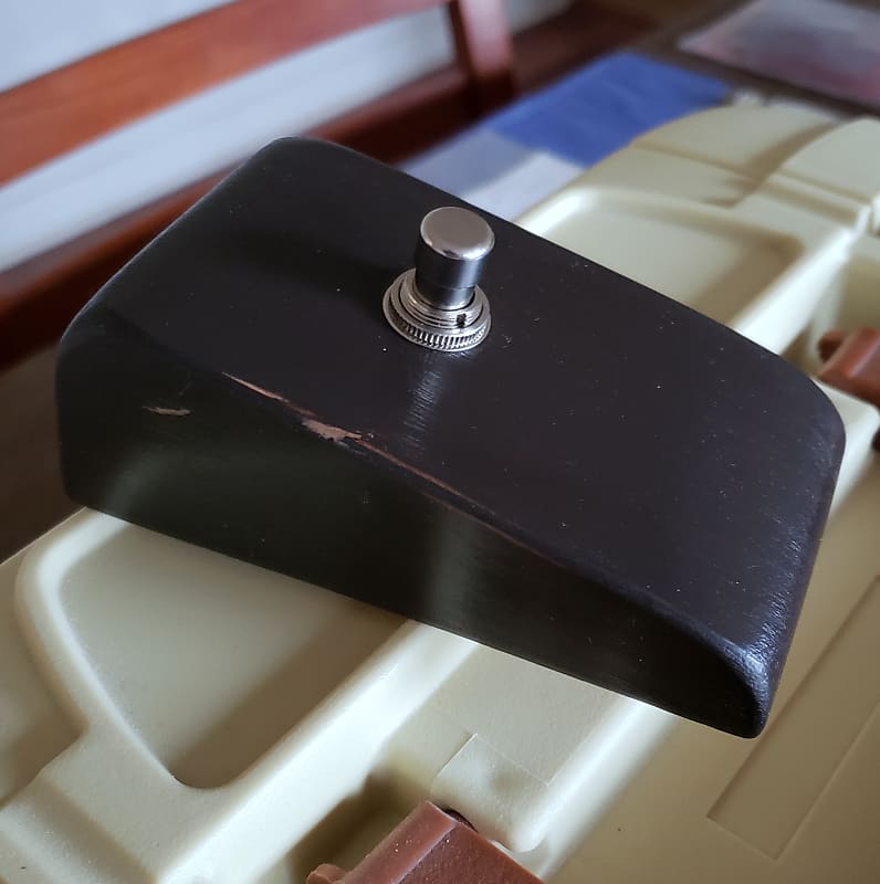 Reproduction Wood Footswitch GIBSON Tweed Amp Style 1950's Reverb UK