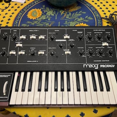 Moog Prodigy 32-Key Monophonic Analog Synthesizer 1979 - 1984 - Black