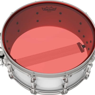 Emperor Colortone batter drumhead, red, 14" image 2