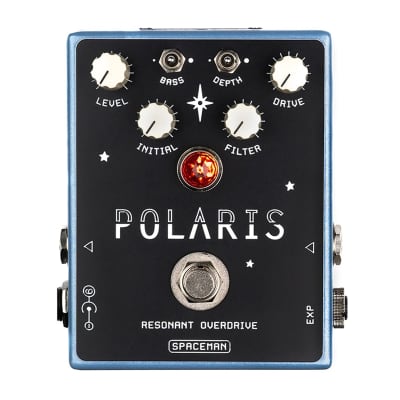 Spaceman Polaris Resonant Overdrive pedal. Limited Edition Light Blue image 1