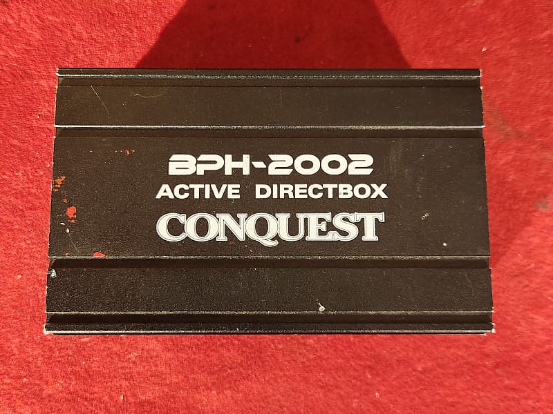 Conquest BPH2002 Active Direct Box 2 Reverb