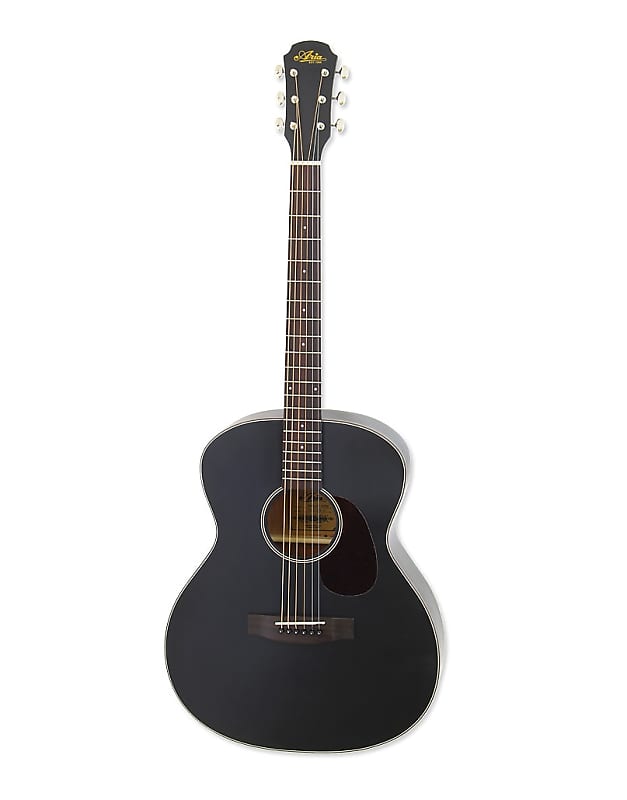 Aria 101-MTBK 100 Series OM Orchestral Model Spruce Top Mahogany Neck Acoustic Guitar image 1