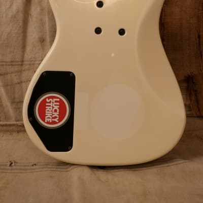 Aria Pro II ARB-50 Argent Series Bass 1980's - Pearl White