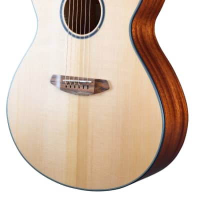 Breedlove Discovery S Concerto Acoustic Guitar European African Mahogany image 5