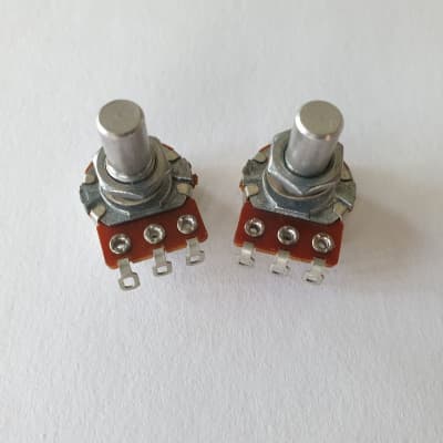 Jazzmaster and Jaguar Japan roller pots potentiometer set B50K + B1Meg image 1