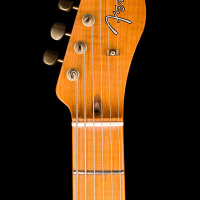 Fender Custom Shop Masterbuilt Dennis Galuszka Subsonic Telecaster Journeyman Relic Sherwood Green Metallic image 16