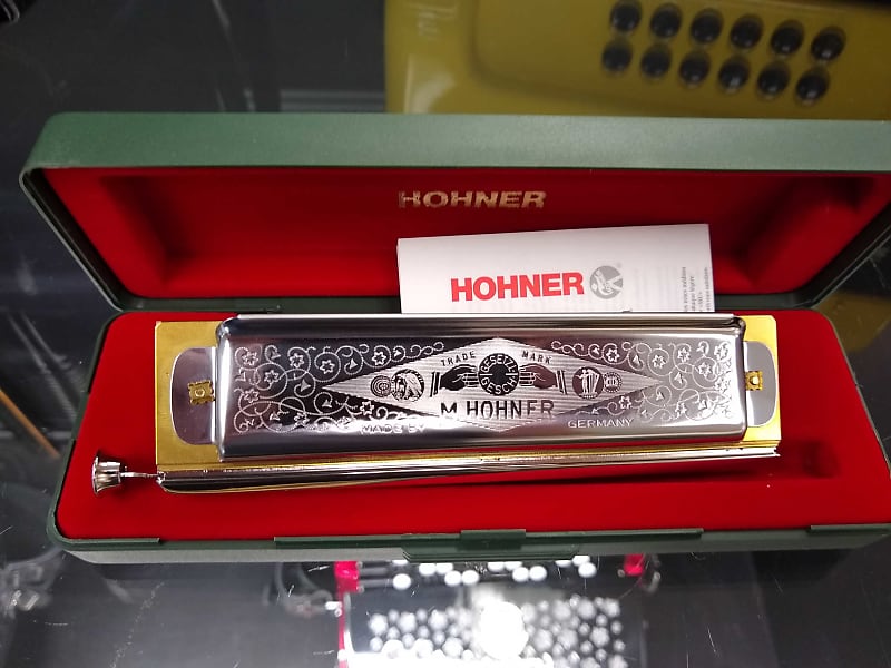 Hohner Super Chromonica key of A Harmonica image 1