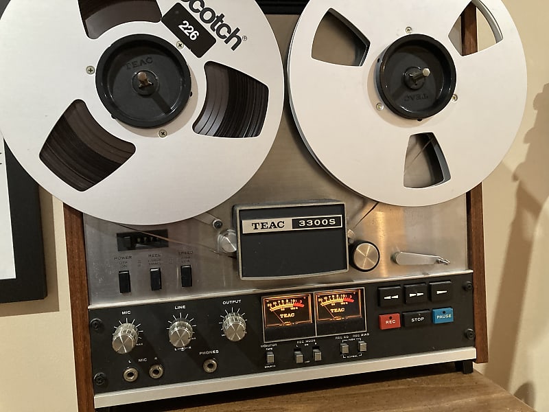 Teac 3300S 1972-1976 Wood/silver | Reverb