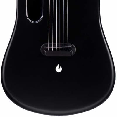 LAVA Music LAVA ME 2 Carbon Fiber Guitar, Black W/ built in