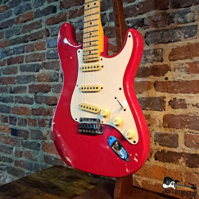 Peavey USA Predator Electric Guitar (1990s - Red Relic) image 4