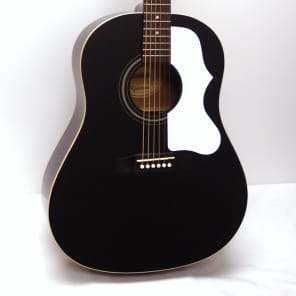 Epiphone 1963 EJ-45 Ltd Ed Round Shoulder Dreadnought Acoustic Guitar - Ebony image 2