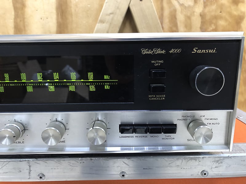 Sansui 4000 Vintage Solid State Stereo Tuner Amplifier w