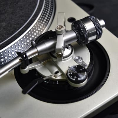 Technics SL-1200MK3D Silver Direct Drive DJ Turntable [Blue LED Modified] image 13