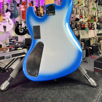Squier Contemporary Active Jazz Bass HH - Sky Burst Metallic *FREE PLEK WITH PURCHASE*! 030 *FREE PLEK WITH PURCHASE* image 6