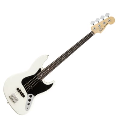 Used Fender American Performer Jazz Bass - Arctic White w/ Rosewood FB image 1