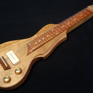 Rukavina 6 String Lapsteel Guitar w/P-90 - Mahogany/Cocobolo - 24" Scale Length image 1