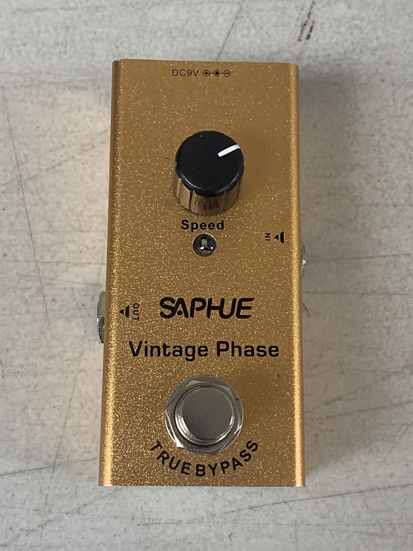 Saphue Vintage Phase True Bypass Phaser Pedal