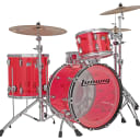 Ludwig *Pre-Order* Vistalite Pink Fab Kit 14x22/16x16/9x13 Shell Pack Acrylic Drums Authorized Dealer