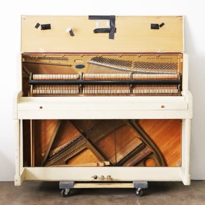 Immagine 1973 Baldwin Hamilton Upright Console Piano Vintage Original Made in USA Kanye West Sunday Service - 3