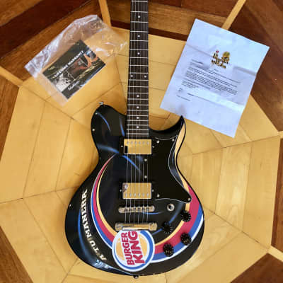 RARE CUSTOM MADE #1 of 12 Made Washburn WI-64 Burger King