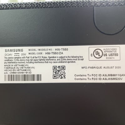 Samsung HW-T550/ZA 2021 - Black image 6