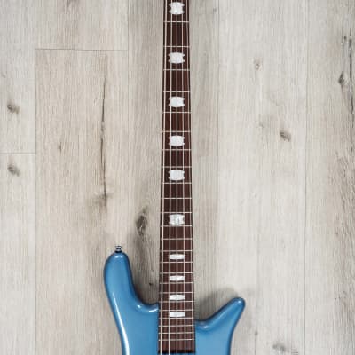 Spector Euro 5 Classic 5-String Bass, Rosewood Fretboard, Solid Metallic Blue Gloss image 4