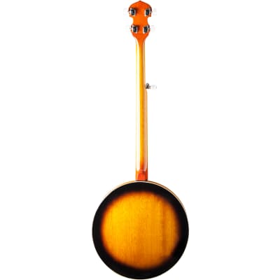 Washburn B10 Americana Series 5-String Resonator Banjo, Gloss Sunburst image 3