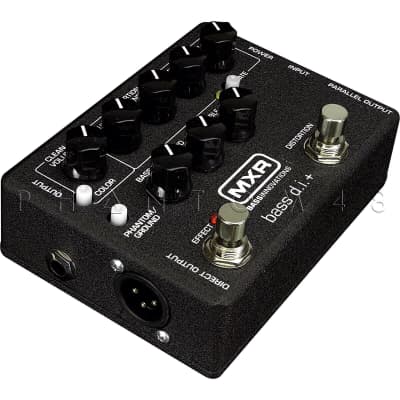 MXR BASS DI M80 Bass DI Bass Distortion Preamp Built in Noise Gate Pedal w-cable image 4