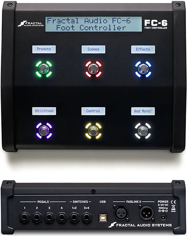 Fractal Audio FC 6 Foot Controller Brand New!