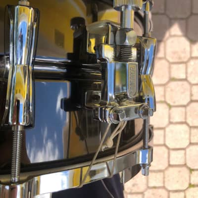 Yamaha SD-465MK Manu Katche 6.5x14" Seamless Brass Snare Drum image 11