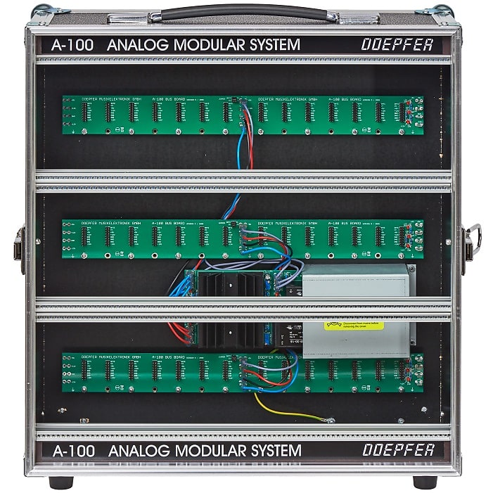 Doepfer - A-100P9: Portable 9U Powered Eurorack Case PSU3 Doepfer - A-100P9: Portable 9U Powered Eurorack Case PSU3