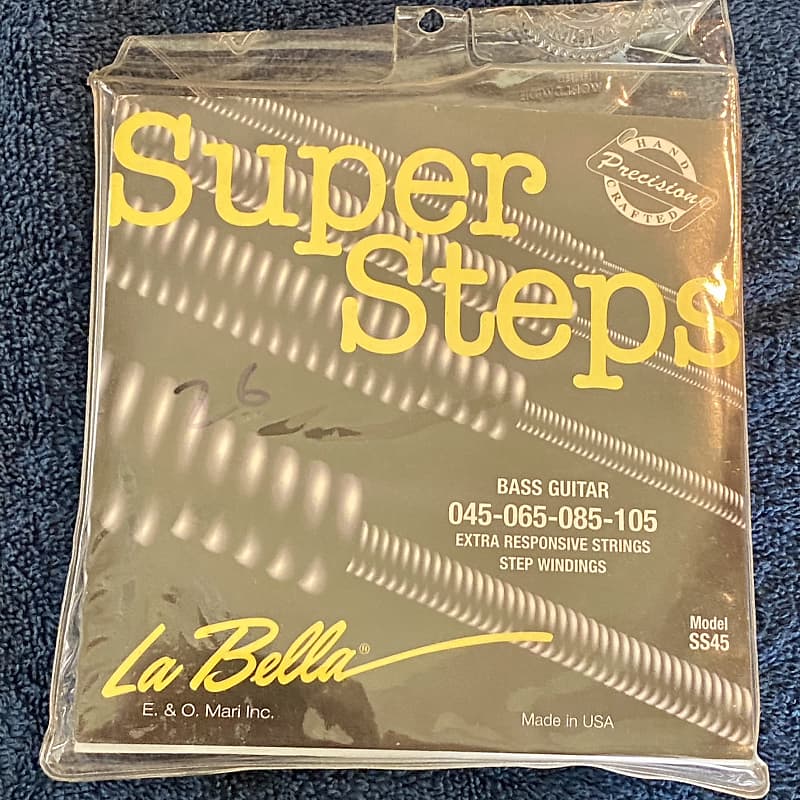 La Bella SS45 Super Steps Bass Strings Reverb