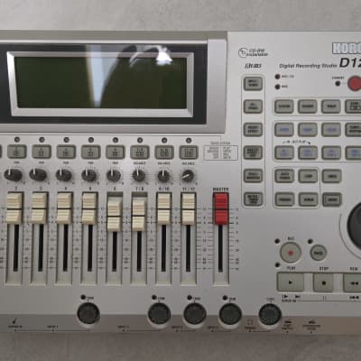 KORG D12 Digital Recording Studio, Power Supply, & Manual