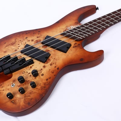 Brice Headless Multi Scale Fan Fret Bass Guitar 4 String 30