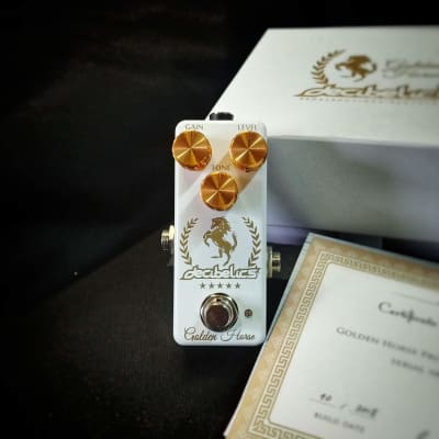 Decibelics Golden Horse Professional Overdrive - Special White Edition - Preorder image 3