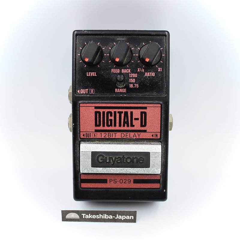 ギター GUYATONE PS-029 Guyatone Not Work PS-029 Digital-D 12 Bit Delay MIJ Guitar