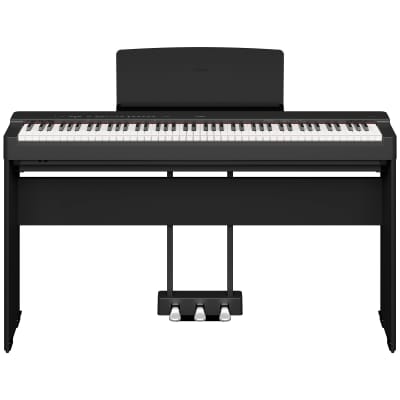 Yamaha P-225B 88-Key Weighted Action Digital Piano with GHC Action, Black image 4