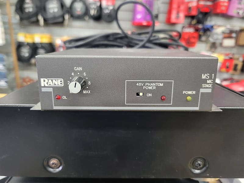 Rane MS1 Microphone Preamp SN:1483 image 1