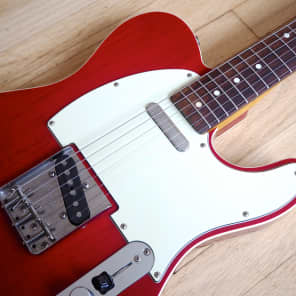 Cherry red telecaster sale