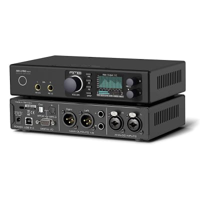 RME ADI-2 Pro FSR BE Reference AD/DA Converter with Extreme Power Headphone Amplifiers and Remote (Black Edition) image 3